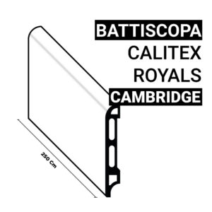 Battiscopa coordinato Calitex Royals Rovere Cambridge