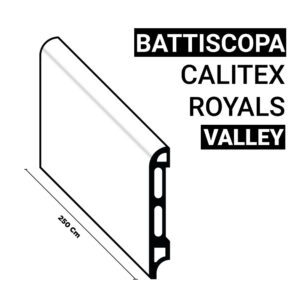 Battiscopa coordinato Calitex Royals Rovere Valley