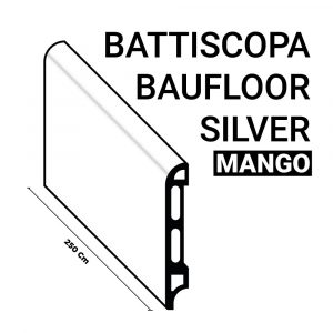 Battiscopa PVC Baufloor Silver Mango