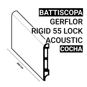 Battiscopa SPC Gerflor 55 Lock Acoustic Cocha