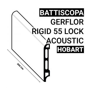 Battiscopa SPC Gerflor 55 Lock Acoustic Hobert