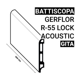 Battiscopa SPC Gerflor R-55 Lock Acoustic Gita