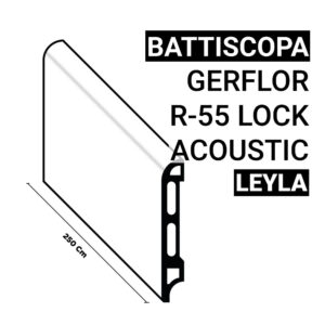 Battiscopa SPC Gerflor R-55 Lock Acoustic Leyla