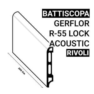 Battiscopa SPC Gerflor R-55 Lock Acoustic Rivoli