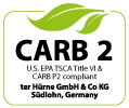 Certificazione CARB 2 emissioni di formaldeide