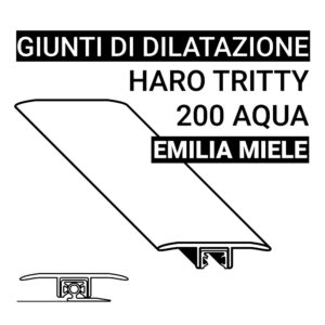 Giunto di Dilatazione Haro Tritty 200 Aqua Emilia Miele