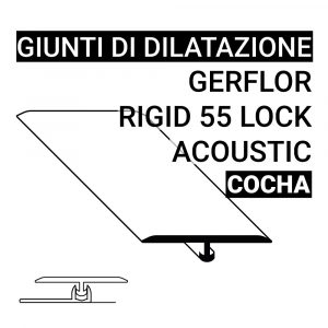 Giunto di dilatazione SPC Gerflor 55 Lock Acoustic Cocha