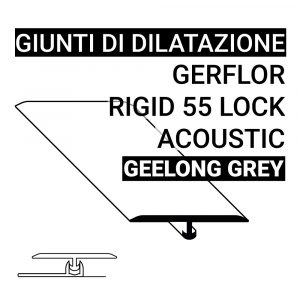 Giunto di dilatazione SPC Gerflor 55 Lock Acoustic Geelong Grey
