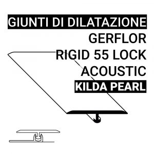 Giunto di dilatazione SPC Gerflor 55 Lock Acoustic Kilda Pearl