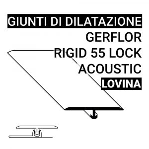 Giunto di dilatazione SPC Gerflor 55 Lock Acoustic Lovina