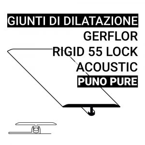 Giunto di dilatazione SPC Gerflor 55 Lock Acoustic Puno Pure