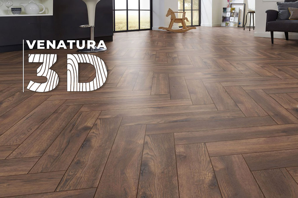 Laminati a Spina di pesce con venatura-3d