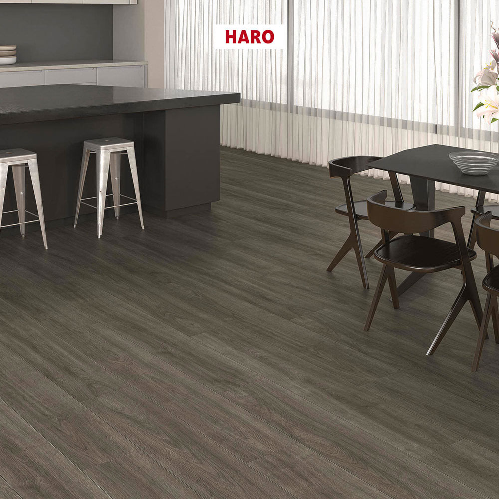 Laminato Haro Rovere Eleganza Grigio Antico