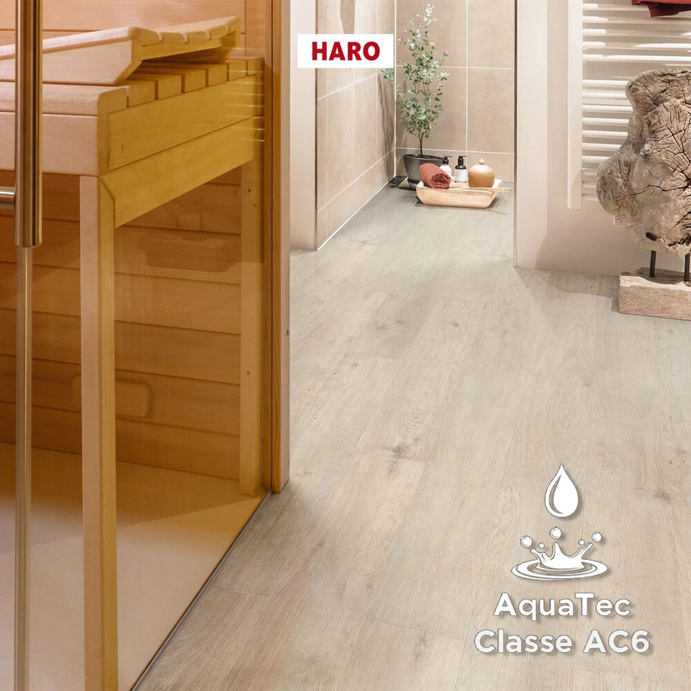 Laminato Rovere Sicilia Bianco Haro Tritty 200 Aqua Plancia