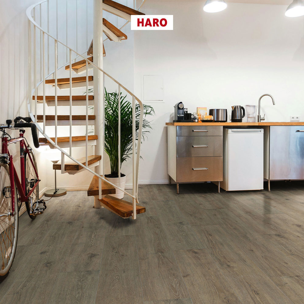 Laminato Rovere Veneto Mocca Haro Tritty 200