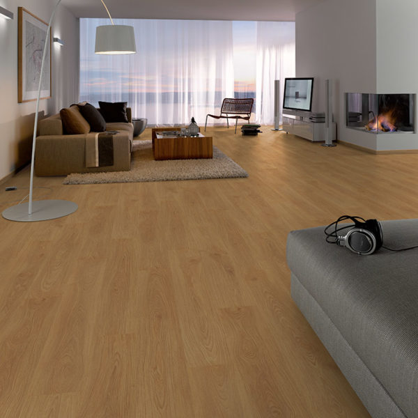 Pavimento Laminato Silenzio System Rovere Shannon Miele Egger 8/32 Classic