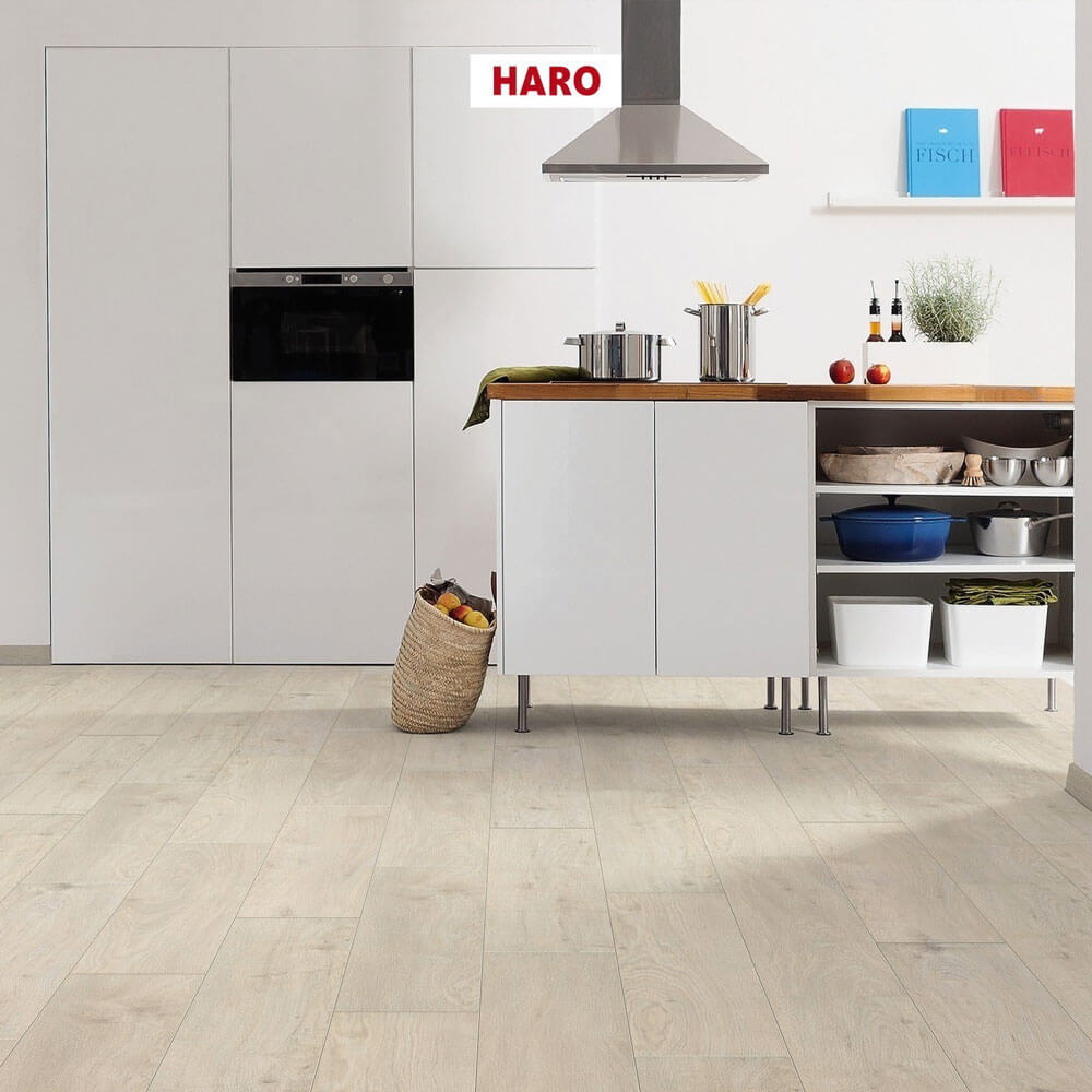 Laminato Rovere Sicilia Bianco Haro Tritty 200 Aqua Gran Via