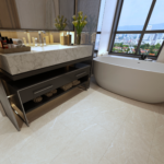 Pavimento Spc Effetto Marmo Botticino Light