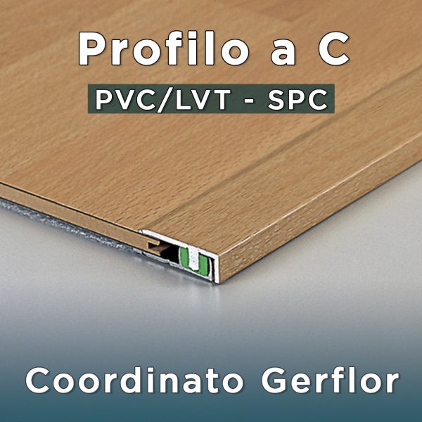 Profili a C per PVC-LVT e SPC Gerflor