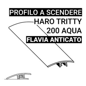 Profilo a scendere Haro Tritty 200 Aqua Flavia Anticato