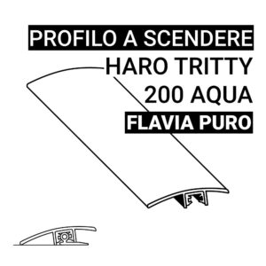 Profilo a scendere Haro Tritty 200 Aqua Flavia Puro