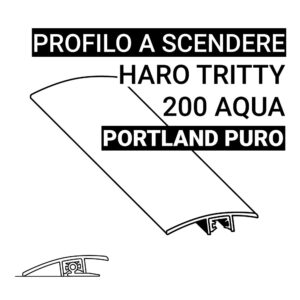 Profilo a scendere Haro Tritty 200 Aqua Portland Puro