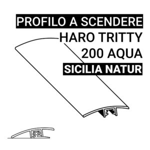 Profilo a scendere Haro Tritty 200 Aqua Sicilia Nature