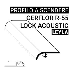 Profilo a Scendere SPC Gerflor R-55 Lock Acoustic Leyla