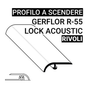 Profilo a Scendere SPC Gerflor R-55 Lock Acoustic Rivoli
