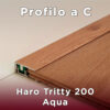 Profilo Terminale a C Haro Tritty 200 Aqua