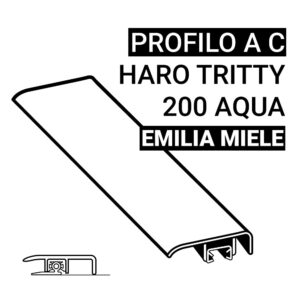 Profilo Terminale Haro Tritty 200 Aqua Emilia Miele