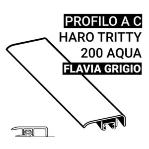 Profilo Terminale Haro Tritty 200 Aqua Flavia Grigio