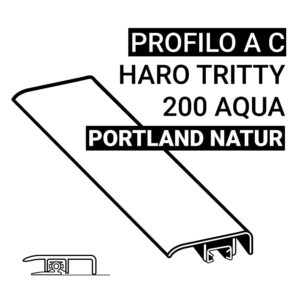 Profilo Terminale Haro Tritty 200 Aqua Portland Natur