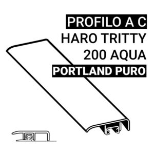 Profilo Terminale Haro Tritty 200 Aqua Portland Puro