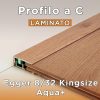 Profilo a C Egger 8/32 Kingsize Acqua+